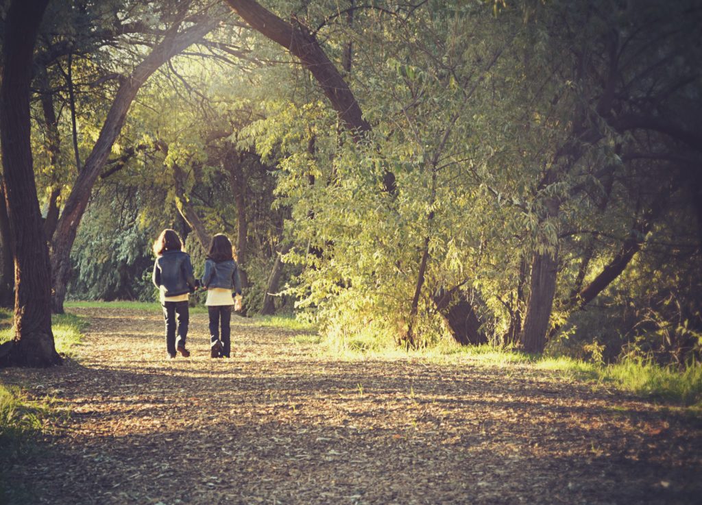 spending time in nature